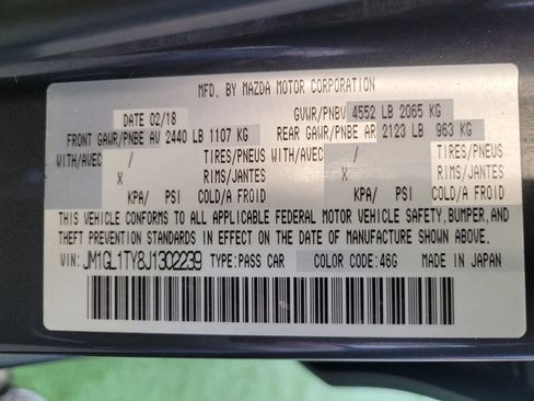 Used 2018 MAZDA MAZDA6 Grand Touring FWD image 33