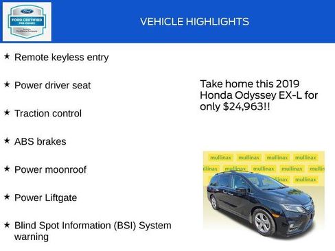 Used 2019 Honda Odyssey EX-L image 17
