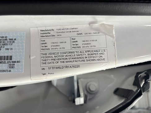 Used 2024 Ford F150 King Ranch w/ FX4 Off-Road Package image 34