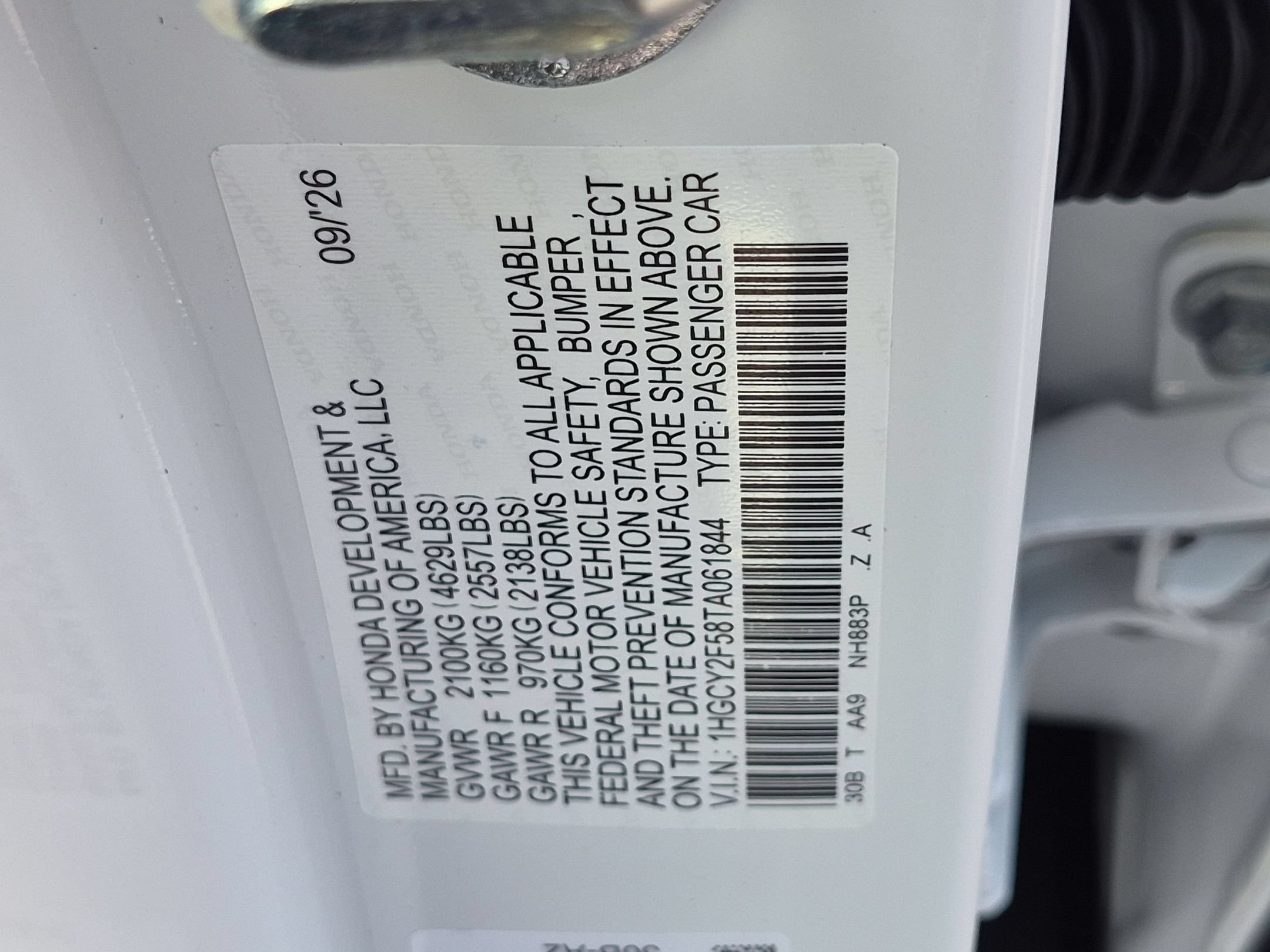 New 2026 Honda Accord Sport image 35