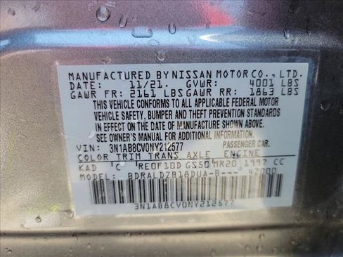 Used 2022 Nissan Sentra SV w/ SV Premium Package FWD image 21