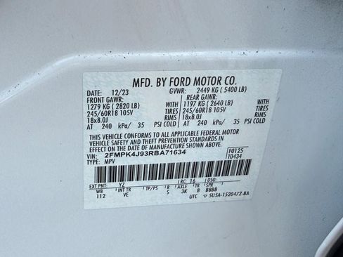 Used 2024 Ford Edge SEL AWD/4WD image 30