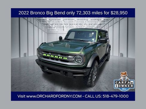 Certified 2022 Ford Bronco Big Bend AWD/4WD image 1