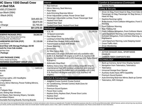 New 2026 GMC Sierra 1500 Denali w/ Denali Reserve Package AWD/4WD image 5