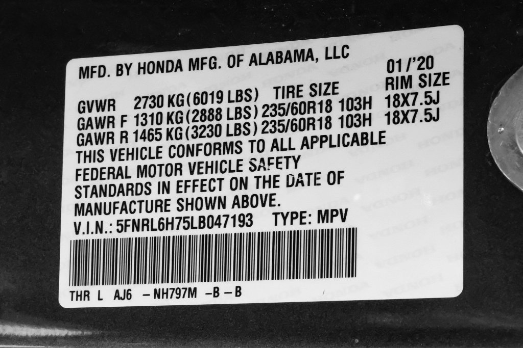 Used 2020 Honda Odyssey EX-L image 67