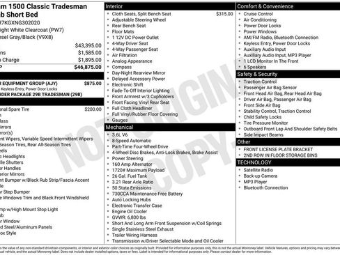 Certified 2022 RAM 1500 Tradesman w/ Popular Equipment Group AWD/4WD image 40