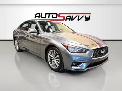 Used 2022 INFINITI Q50 Luxe w/ Cargo Package AWD/4WD image 1