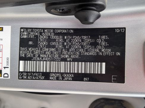 Used 2013 Toyota 4Runner SR5 w/ Convenience Pkg AWD/4WD image 32