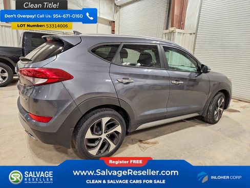 Used 2017 Hyundai Tucson Limited w/ Cargo Package AWD/4WD image 4