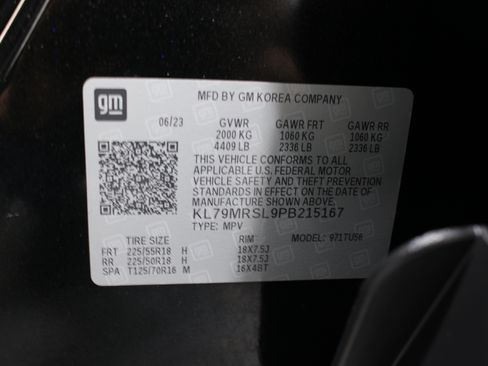 Used 2023 Chevrolet TrailBlazer LT w/ Convenience Package AWD/4WD image 38