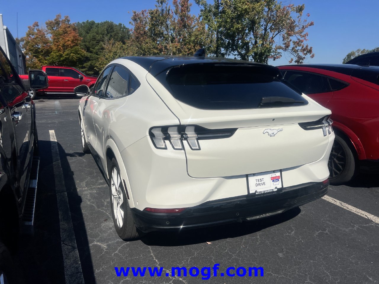 Used 2022 Ford Mustang Mach-E Premium w/ Ice White Appearance Package AWD/4WD image 2
