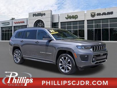 Certified 2025 Jeep Grand Cherokee L Overland w/ Advanced Protech Group III