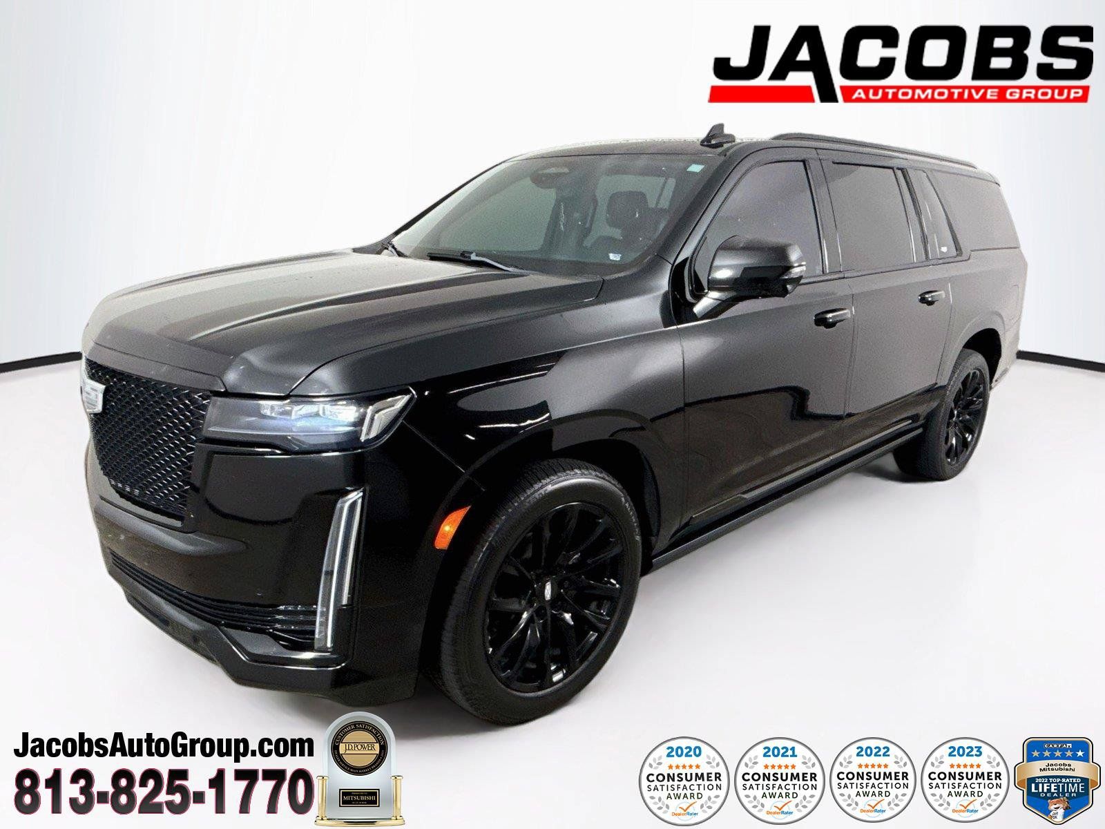 Used 2021 Cadillac Escalade ESV Sport w/ Driver Assist Tech Package AWD/4WD image 1