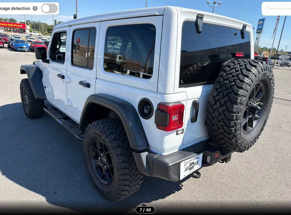 Used 2025 Jeep Wrangler Unlimited Sport AWD/4WD image 6