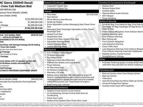 Used 2024 GMC Sierra 2500 Denali Ultimate AWD/4WD image 20