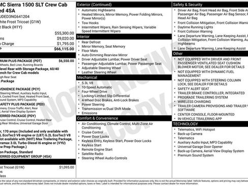 Used 2022 GMC Sierra 1500 SLT w/ SLT Premium Plus Package AWD/4WD image 12