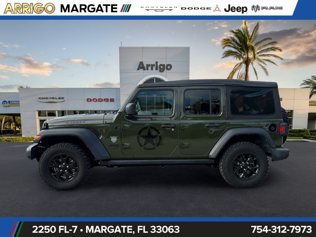 Used 2021 Jeep Wrangler Unlimited Sport AWD/4WD image 4