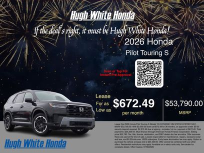 New 2026 Honda Pilot Touring