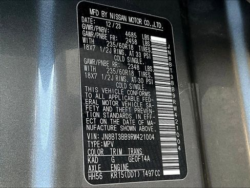 Certified 2024 Nissan Rogue SV image 33