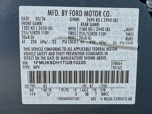 New 2026 Ford Explorer Active w/ Active Comfort Package AWD/4WD image 27