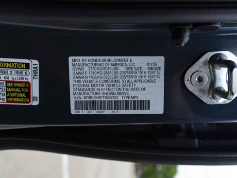 Used 2026 Honda Odyssey Elite image 52