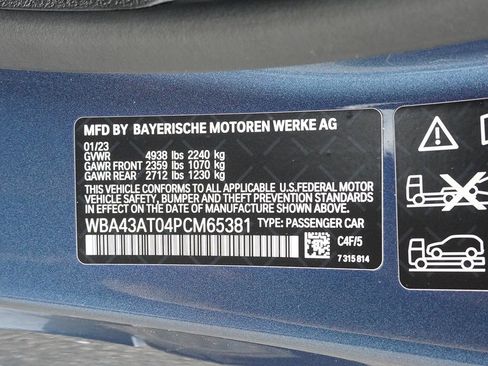Used 2023 BMW 430i xDrive Convertible w/ Convenience Package AWD/4WD image 53