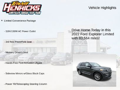 Used 2022 Ford Explorer Limited
