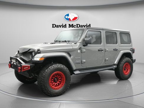 Used 2020 Jeep Wrangler Unlimited Sahara AWD/4WD image 1