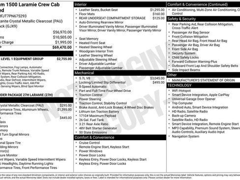 Used 2023 RAM 1500 Laramie AWD/4WD image 2