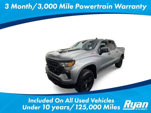 Used 2024 Chevrolet Silverado 1500 Custom Trail Boss AWD/4WD image 1