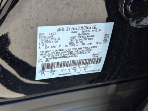 Used 2025 Ford Explorer Platinum w/ LUX Leather Package image 35