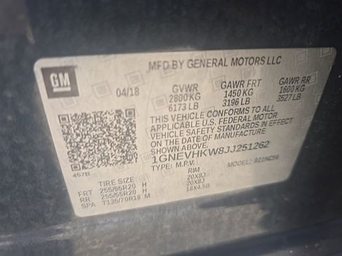 Used 2018 Chevrolet Traverse LT image 14