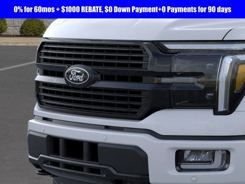 New 2025 Ford F150 Platinum w/ Equipment Group 702A High image 17