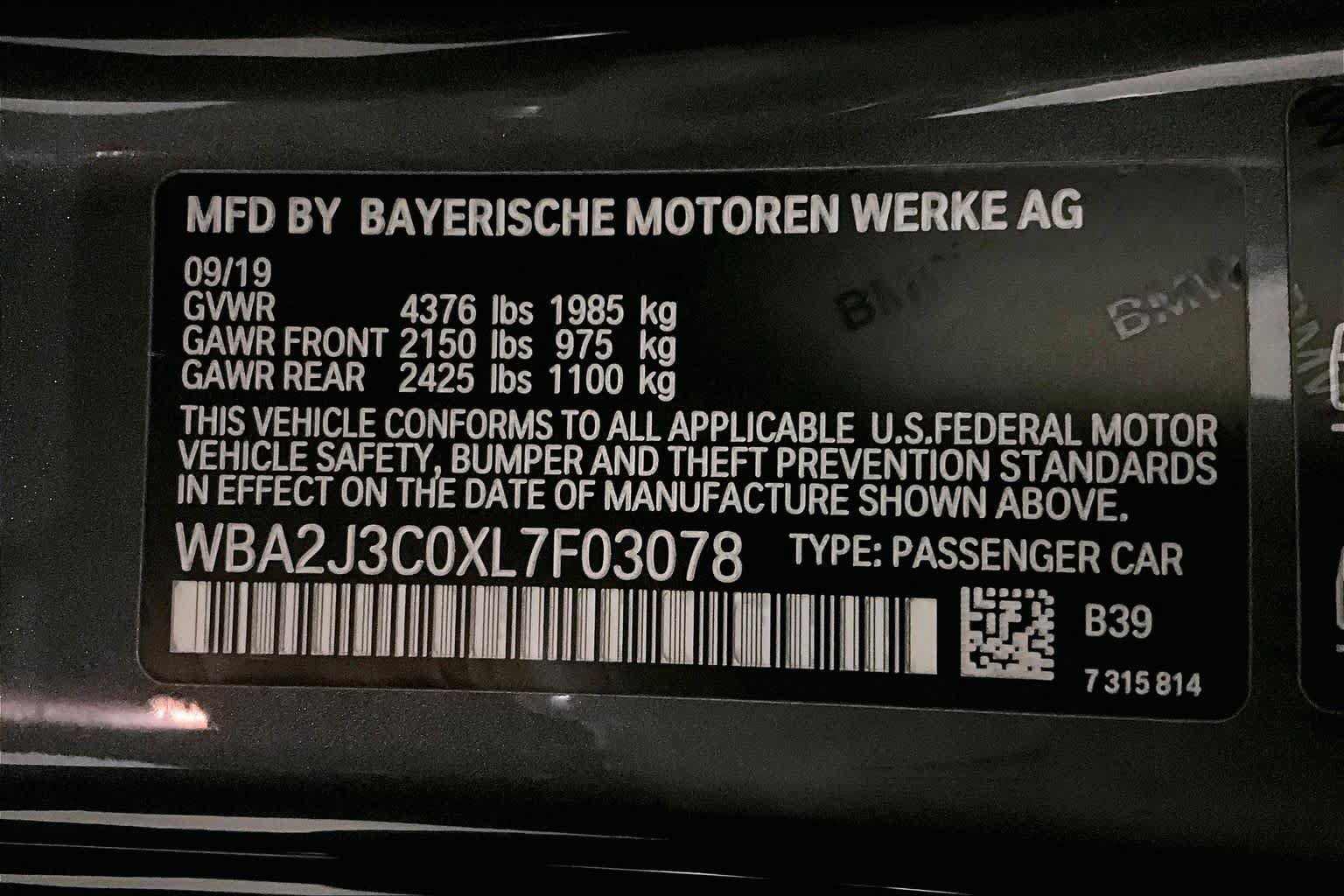 Used 2020 BMW 230i xDrive Coupe w/ Premium Package AWD/4WD image 33