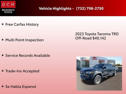 Used 2023 Toyota Tacoma TRD Off-Road image 4