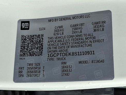 New 2025 Chevrolet Colorado Z71 w/ Midnight Edition image 21