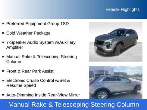 Used 2023 Cadillac XT4 Premium Luxury w/ Cold Weather Package FWD image 6