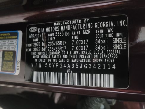 Used 2018 Kia Sorento LX image 33