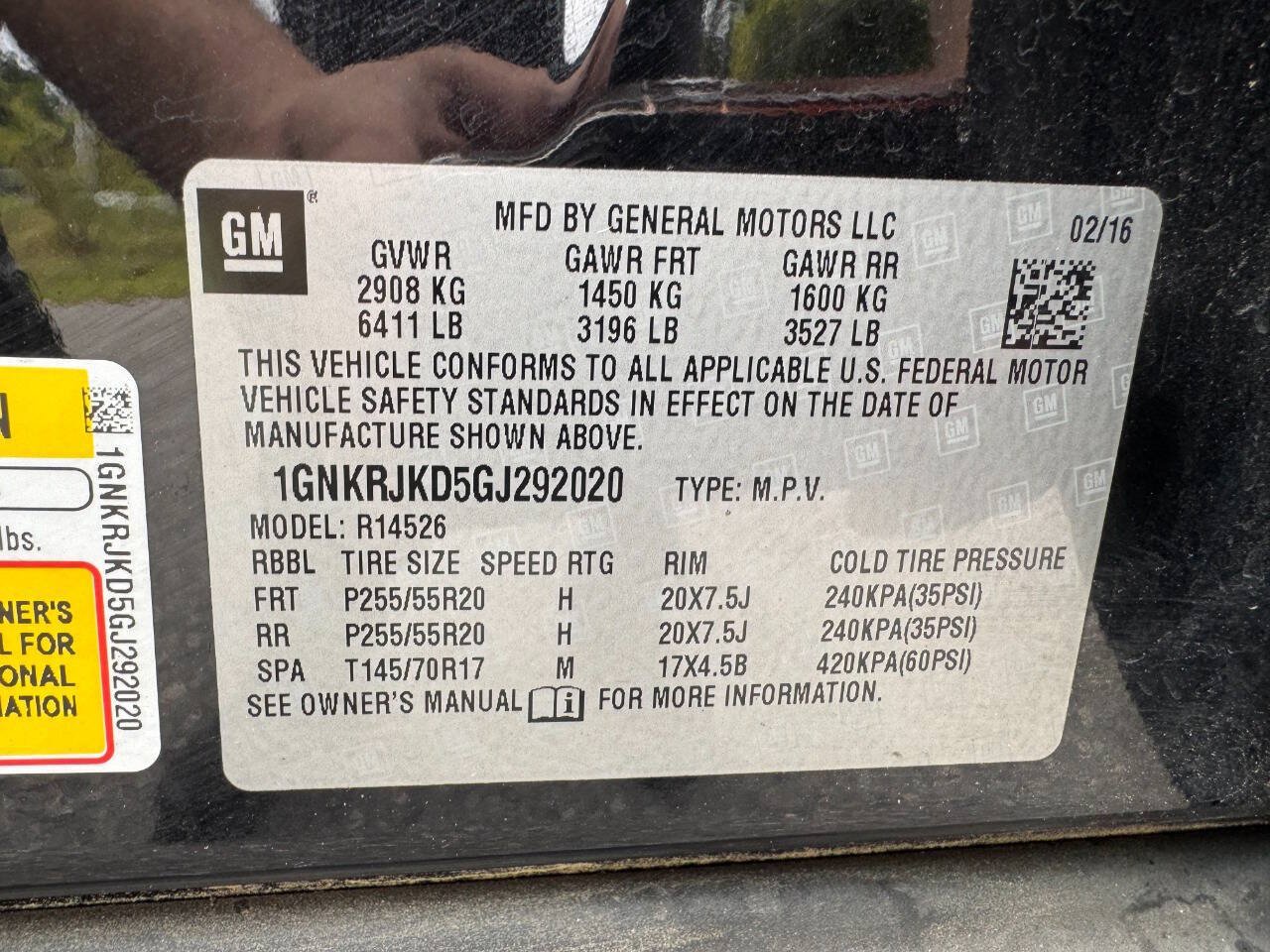 Used 2016 Chevrolet Traverse LTZ FWD image 52
