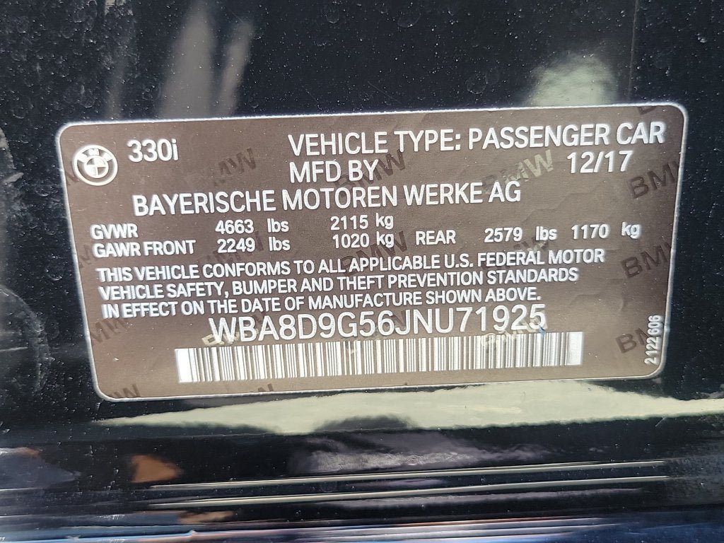 Used 2018 BMW 330i xDrive Sedan AWD/4WD image 33