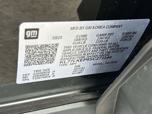 Certified 2025 Chevrolet Trax ACTIV w/ Sunroof Package FWD image 17