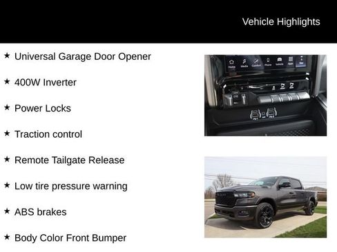New 2026 RAM 1500 Big Horn AWD/4WD image 9
