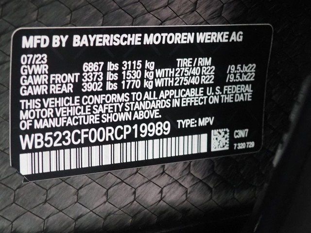Used 2024 BMW iX xDrive50 w/ Sport Package AWD/4WD image 84