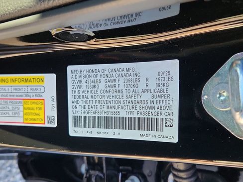 Used 2026 Honda Civic image 15