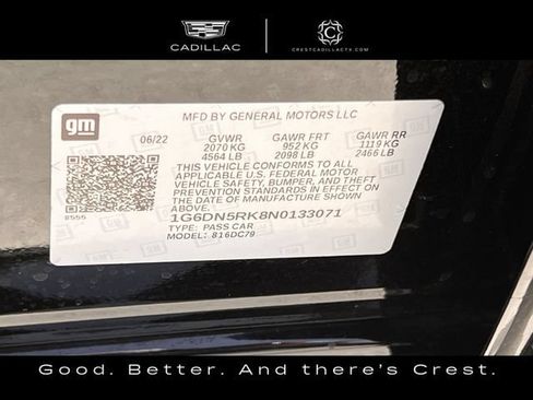 Certified 2022 Cadillac CT5 Premium Luxury w/ Climate Package RWD image 30