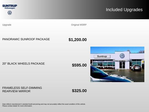 Used 2021 Volkswagen Atlas Cross Sport SE w/ Panoramic Sunroof Package FWD image 2