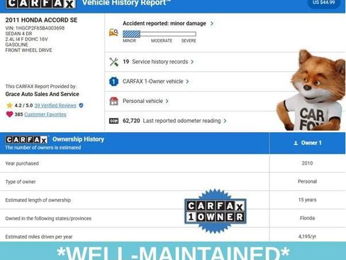 Used 2011 Honda Accord SE image 4