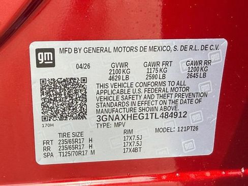 New 2026 Chevrolet Equinox LT FWD image 18