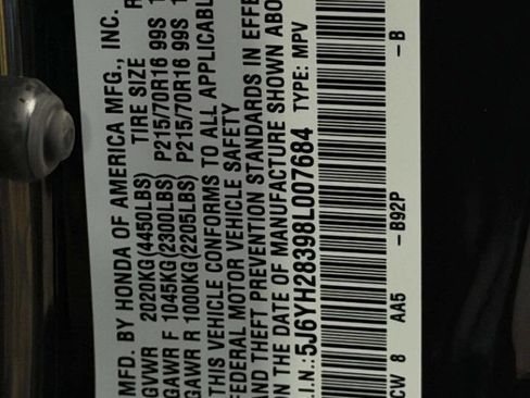 Used 2008 Honda Element LX image 16