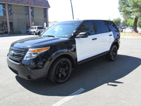 Used 2014 Ford Explorer 4wd Police Interceptor w/ 2-tone Vinyl Package #1 image 4